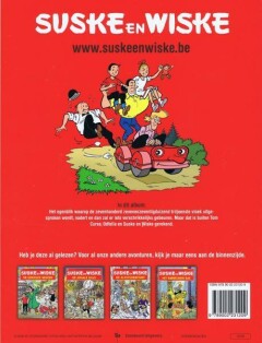De laatste vloek / Suske en Wiske / 279 achterkant