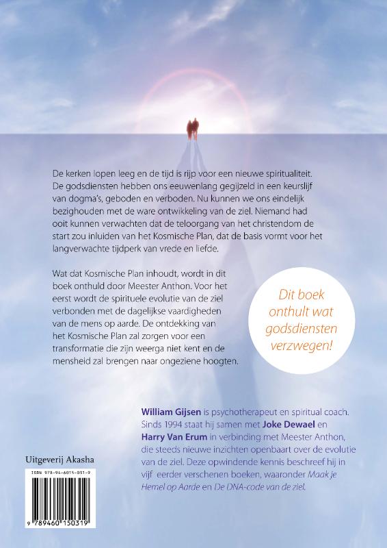 Het kosmische plan van de nieuwe tijd Het kosmische plan van de nieuwe tijd achterkant