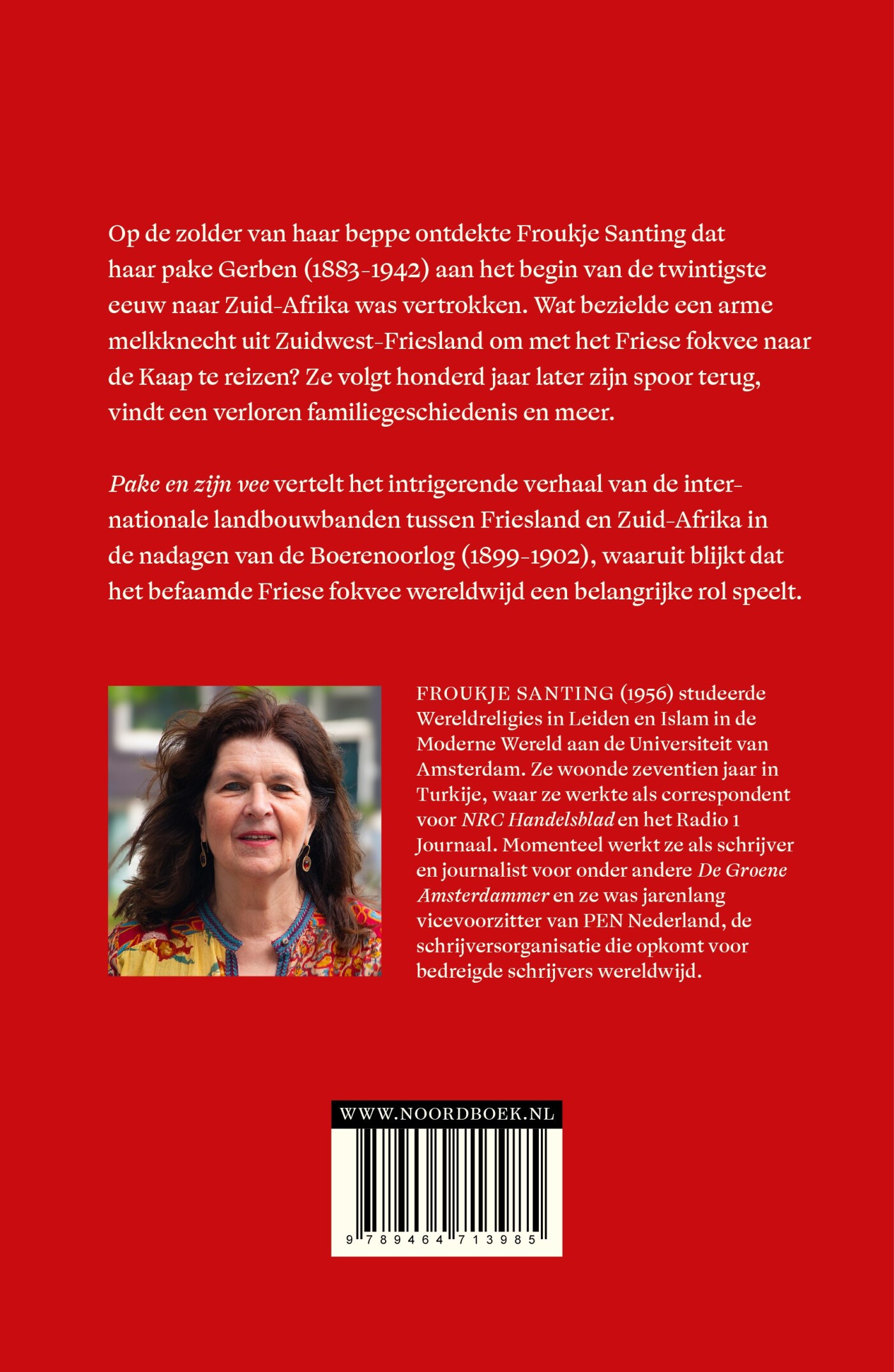 Pake en zijn vee achterkant