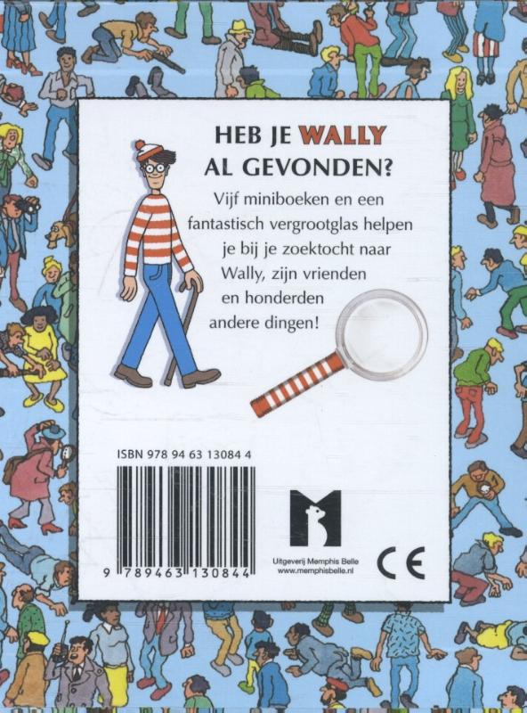 Waar is Wally  -   De fantastische minibox achterkant