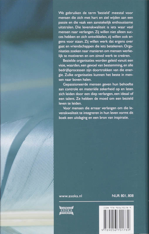De kracht van bezieling achterkant