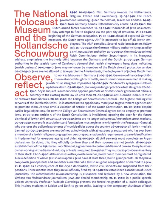The National Holocaust Museum and the Hollandsche Schouwburg