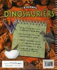 Robinson 3D vouwboek Dinosauriers achterkant
