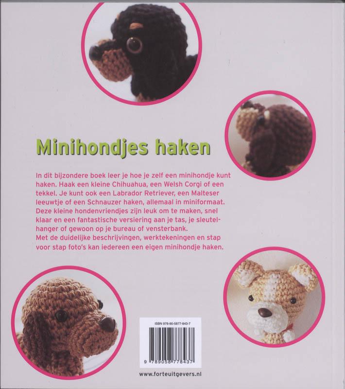 Minihondjes Haken achterkant