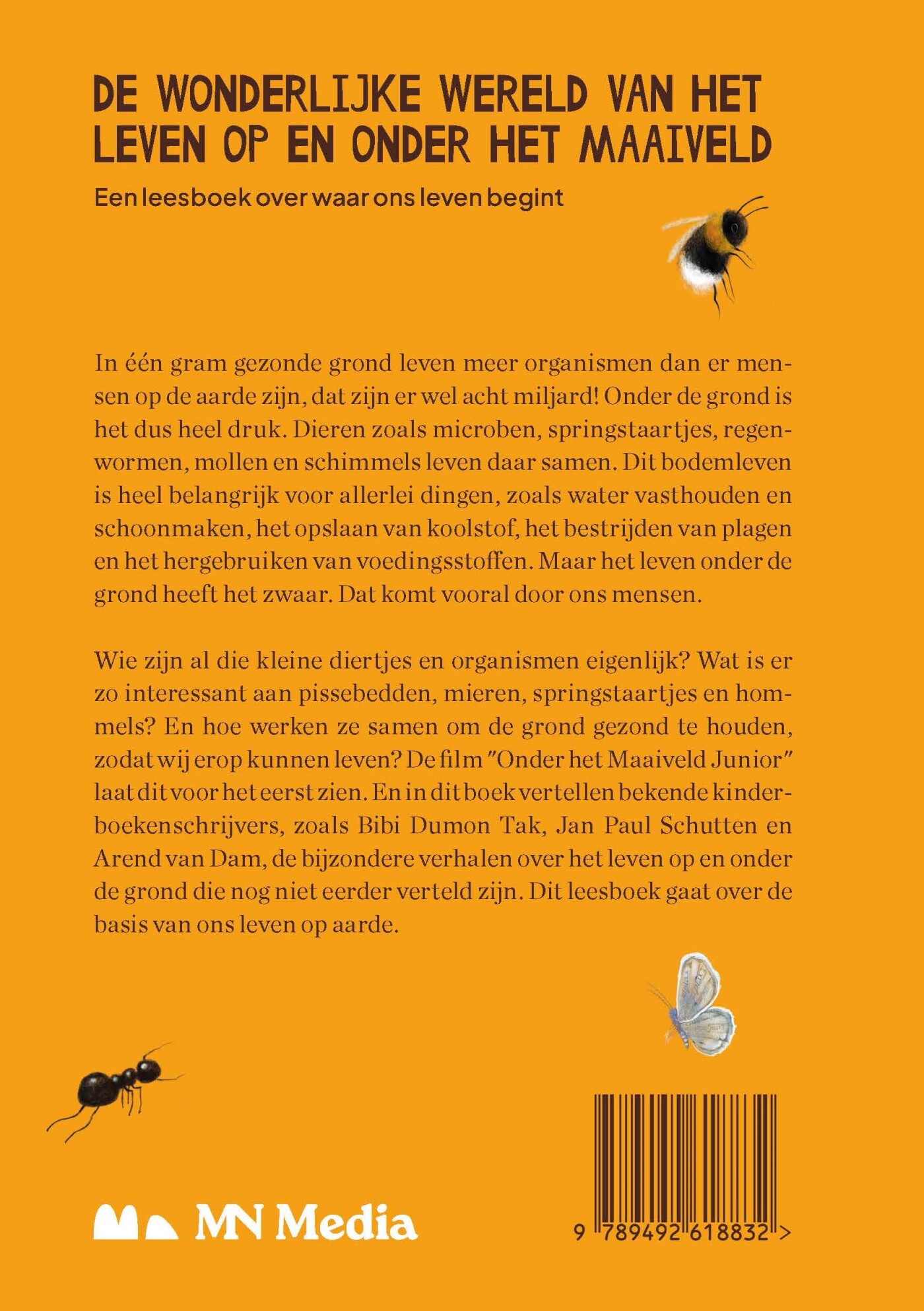 Avonturen onder het maaiveld Avonturen onder het maaiveld achterkant