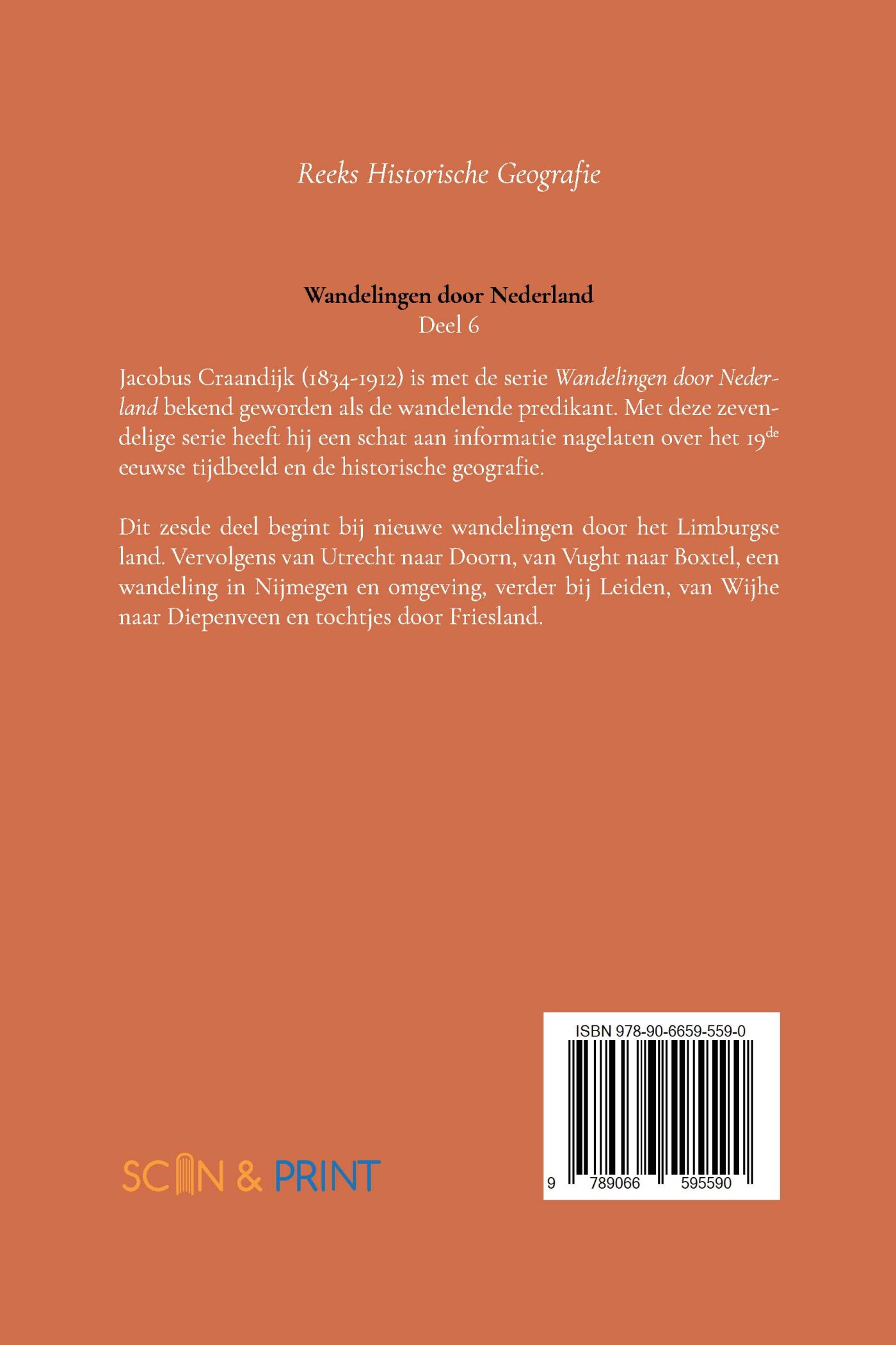 Wandelingen door Nederland 6 achterkant