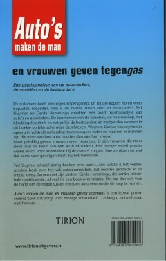 AUTO'S MAKEN DE MAN EN VROUWEN TEGENGAS AUTO'S MAKEN DE MAN EN VROUWEN TEGENGAS achterkant