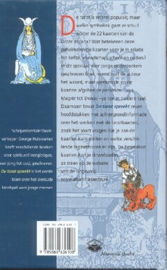 De tarot spreekt achterkant