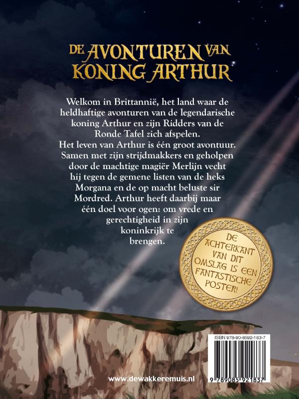 De avonturen van koning Arthur achterkant