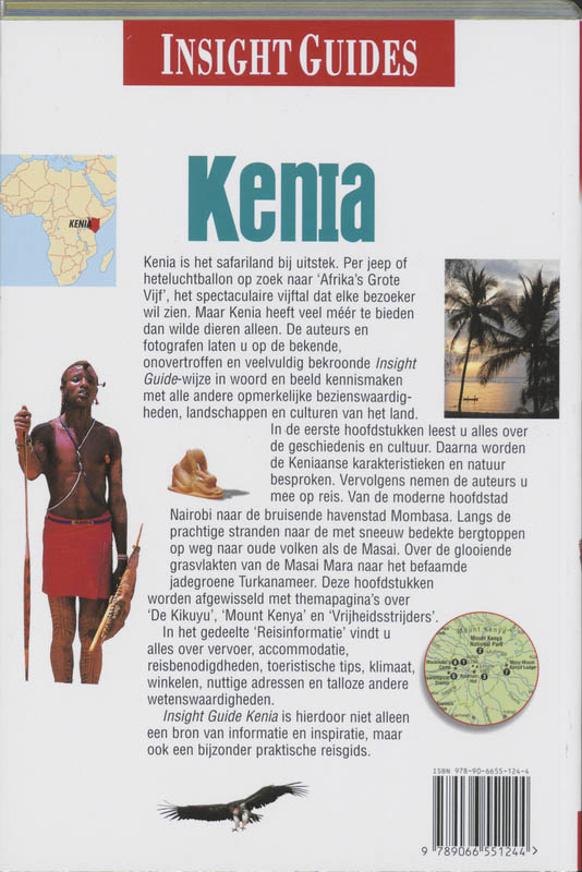 Kenia / Insight guides achterkant