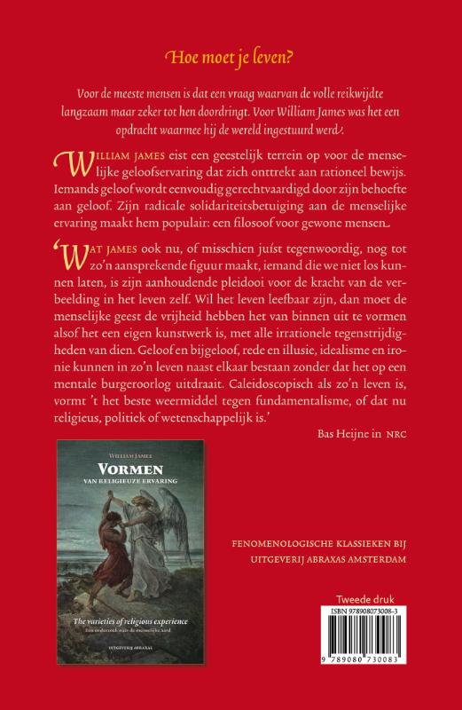 De wil om te geloven & religieus vertrouwen en het recht om te geloven / Fenomenologische bibliotheek / 8 achterkant