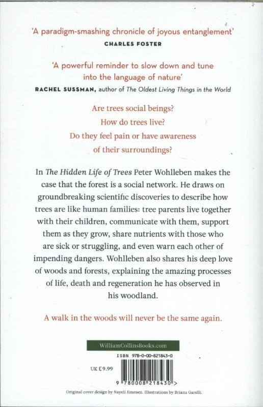 The hidden life of trees achterkant