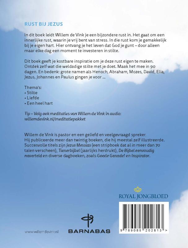 Rust bij Jezus achterkant