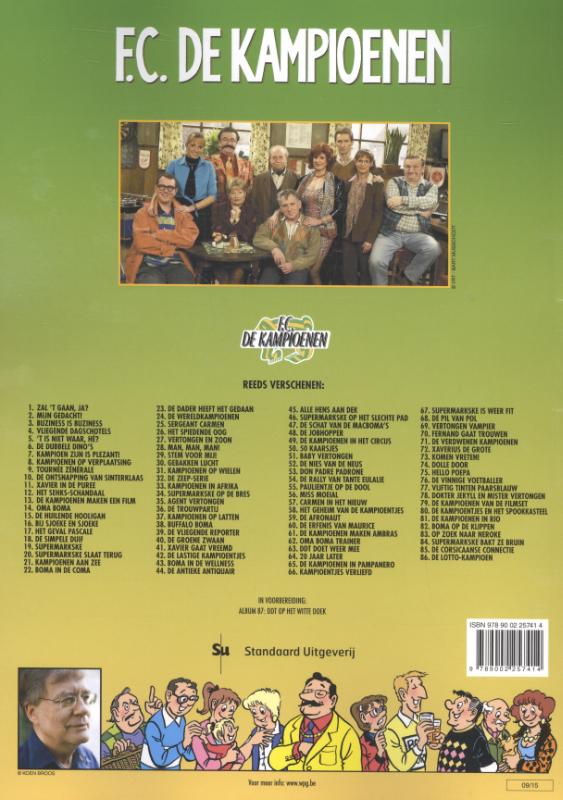 De Lotto-kampioen / F.C. De Kampioenen / 86 achterkant