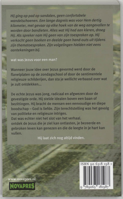 Zoeken Naar Jezus achterkant