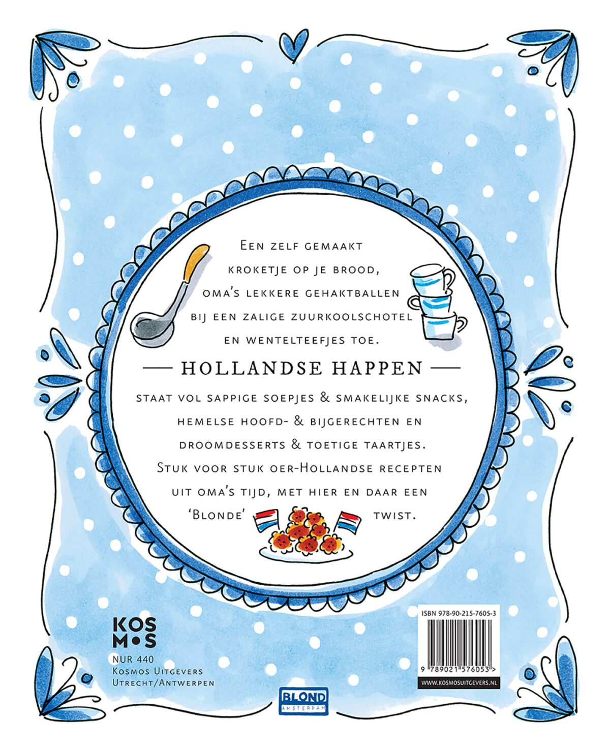 Hollandse happen achterkant