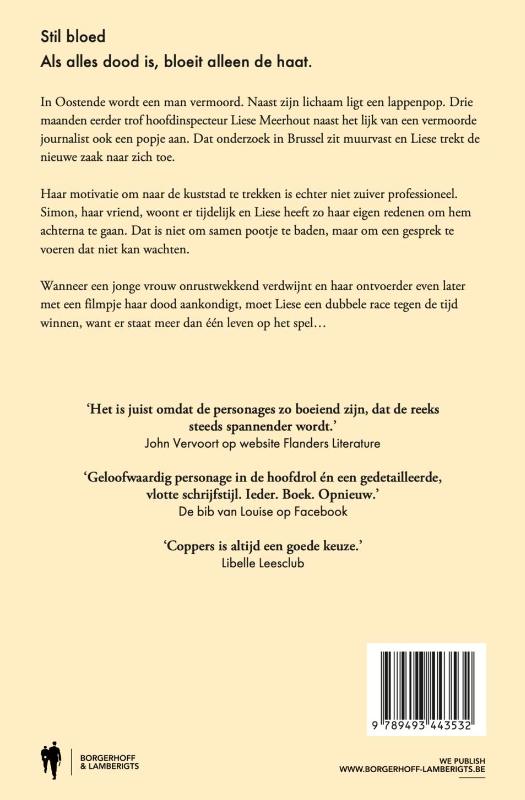 Stil bloed / Liese Meerhout / 5 achterkant