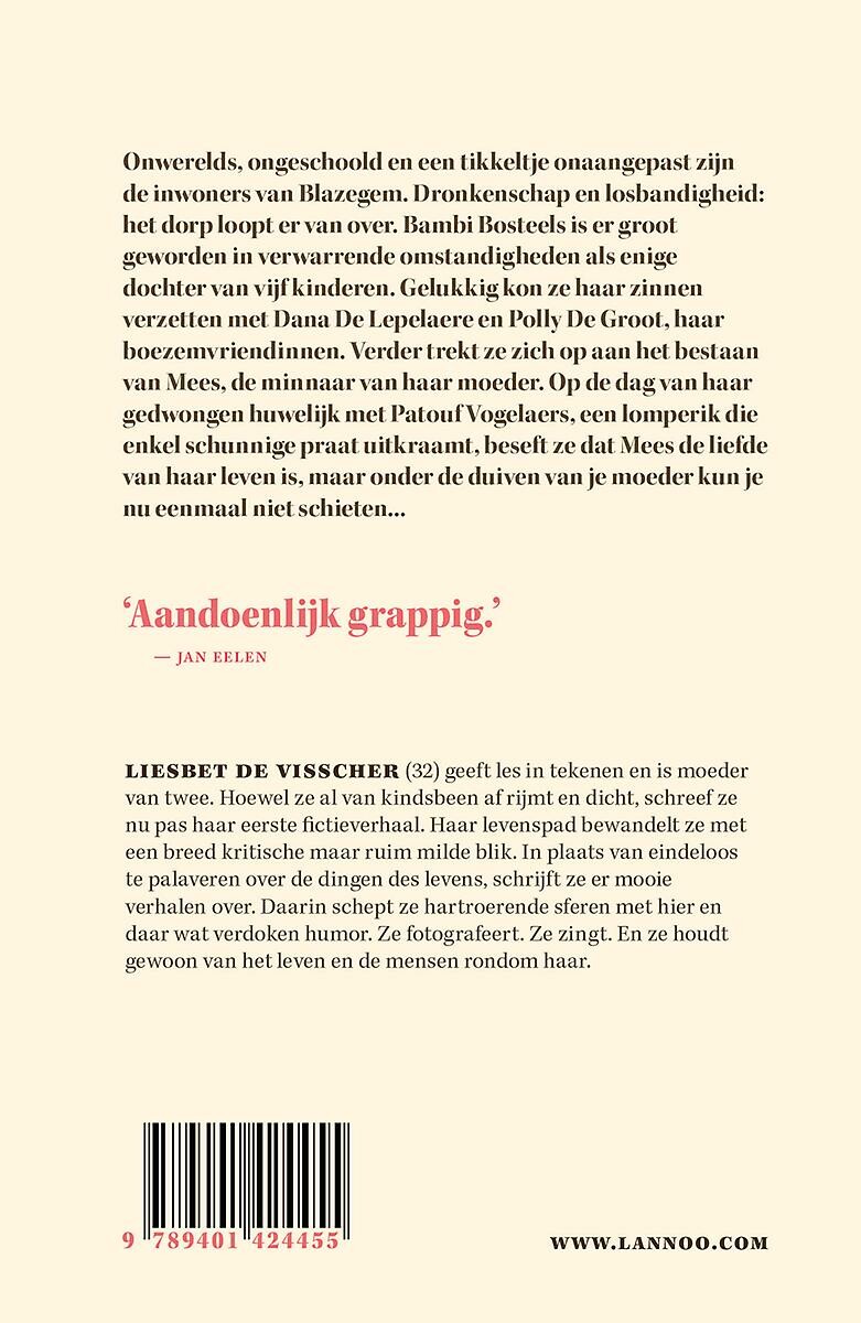 Bambi Bosteels, berewijf uit Blazegem achterkant