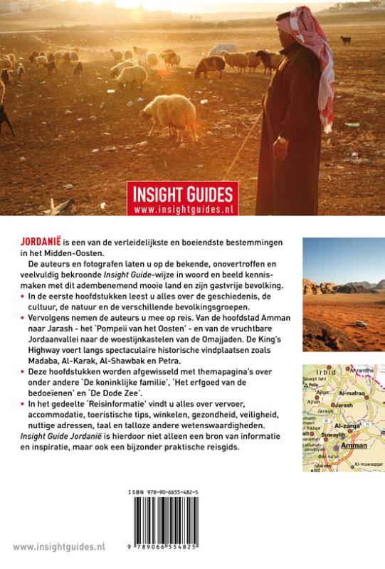 Jordanië / Insight guides achterkant