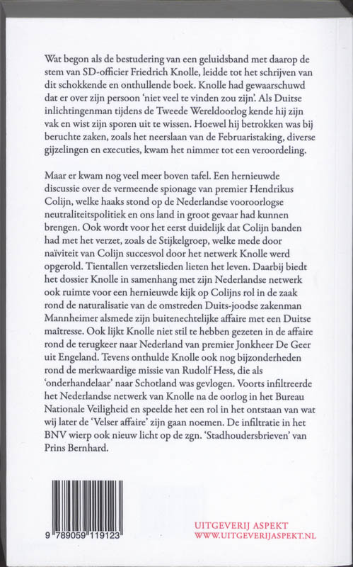 Friedrich Knolle Friedrich Knolle achterkant