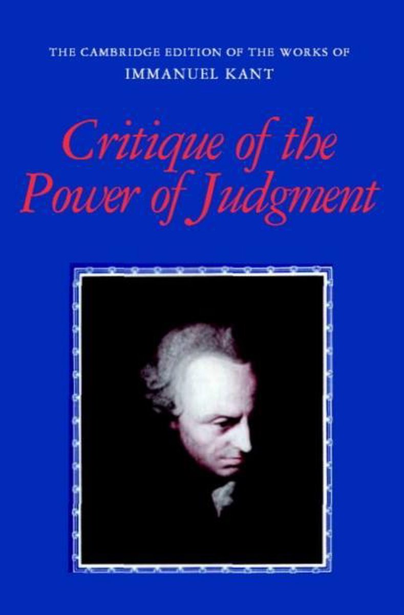 Critique Of The Power Of Judgment