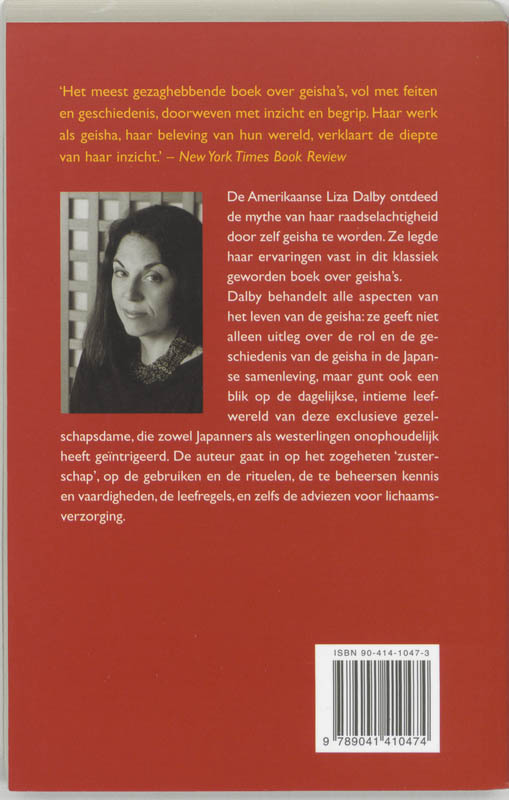 Geisha achterkant