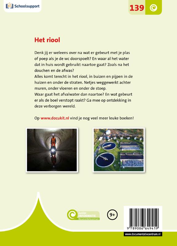 Junior Informatie 139 -   Het riool achterkant