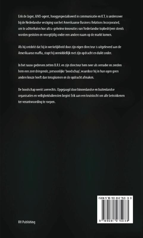 Het Narrenmat / De Jager Variant / 1 achterkant