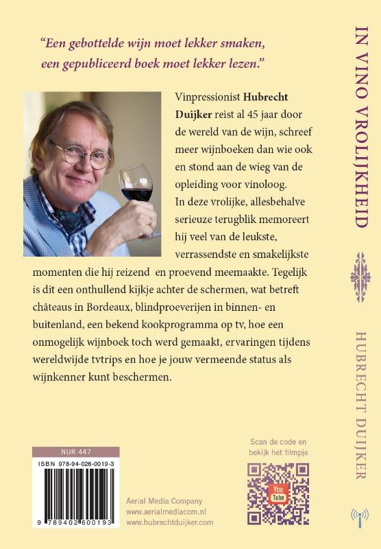 In vino vrolijkheid achterkant