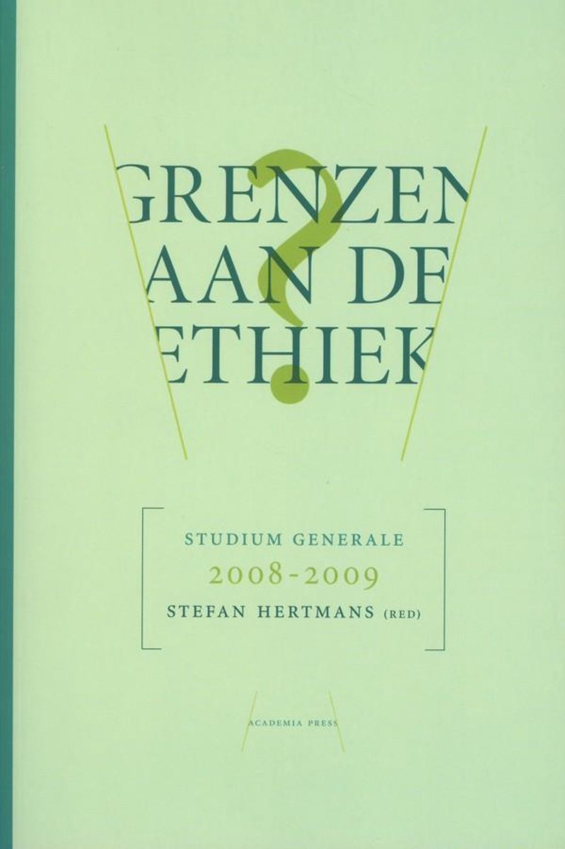 Grenzen aan de ethiek