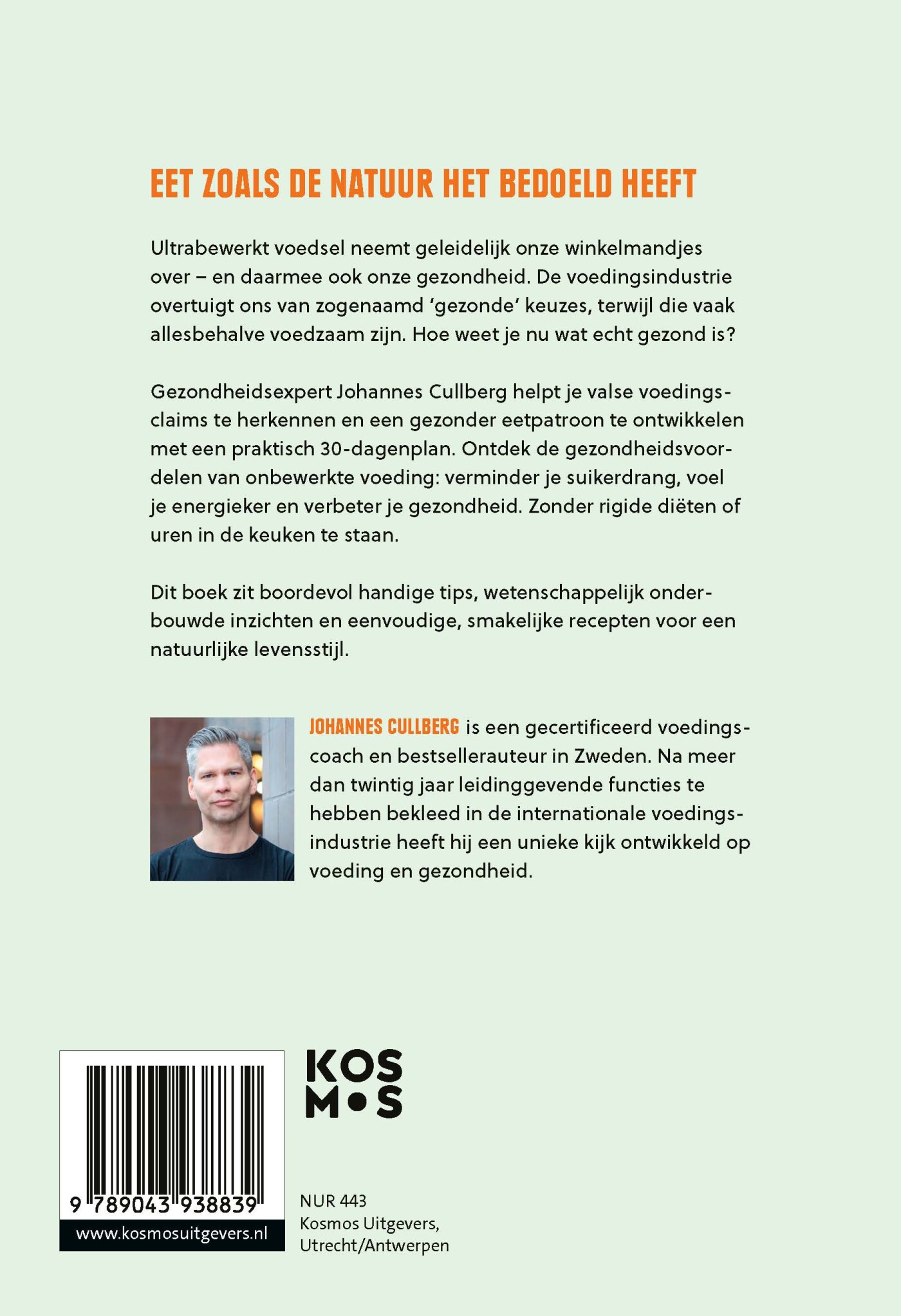 Gezonder in 30 dagen door onbewerkt voedsel achterkant