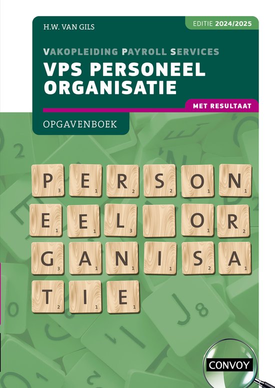 VPS Personeel Organisatie 2024/2025 Opgavenboek