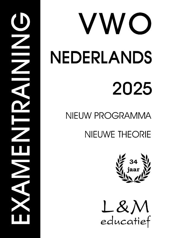 Gert P. Broekema Examentraining Vwo Nederlands 2025