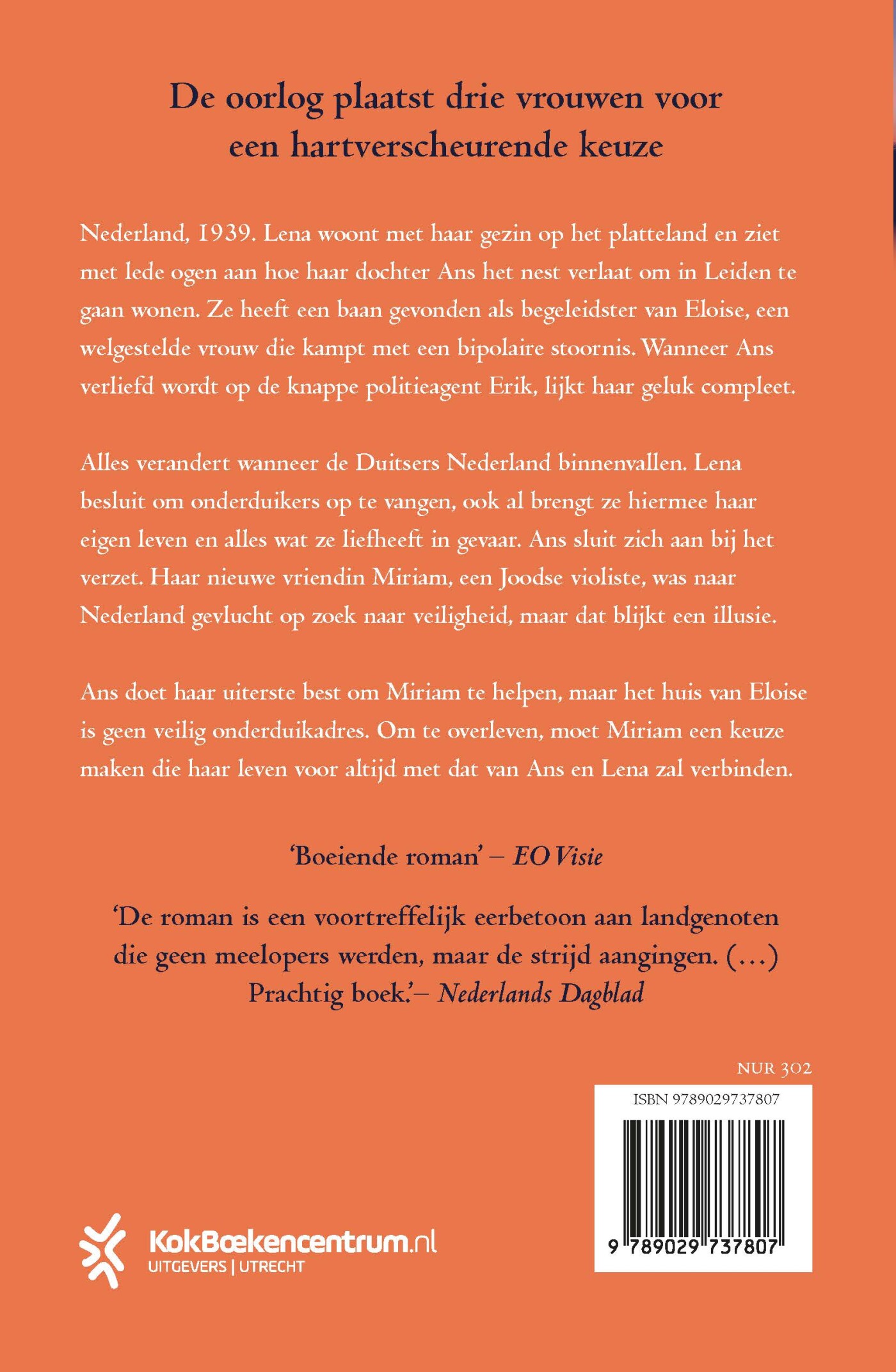 Een lied in de schaduw achterkant