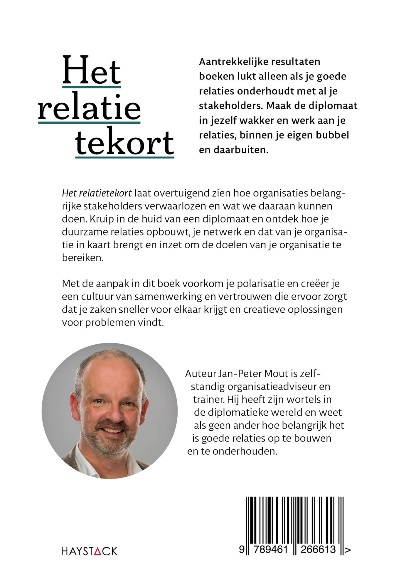 Het relatietekort achterkant