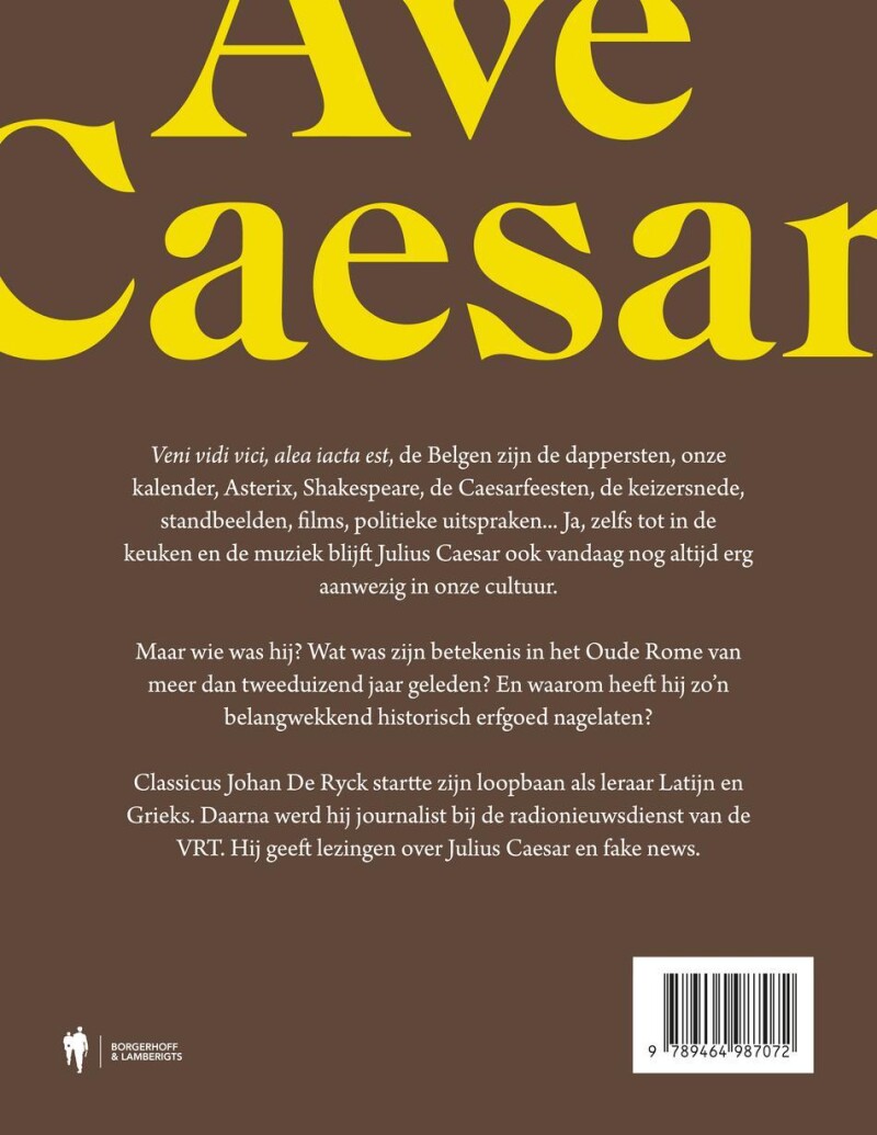 Ave Caesar achterkant