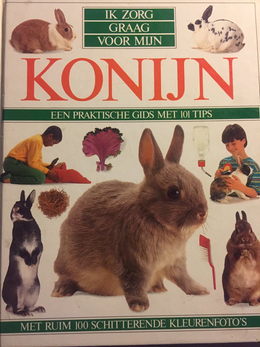 Ik zorg graag voor mijn konijn
