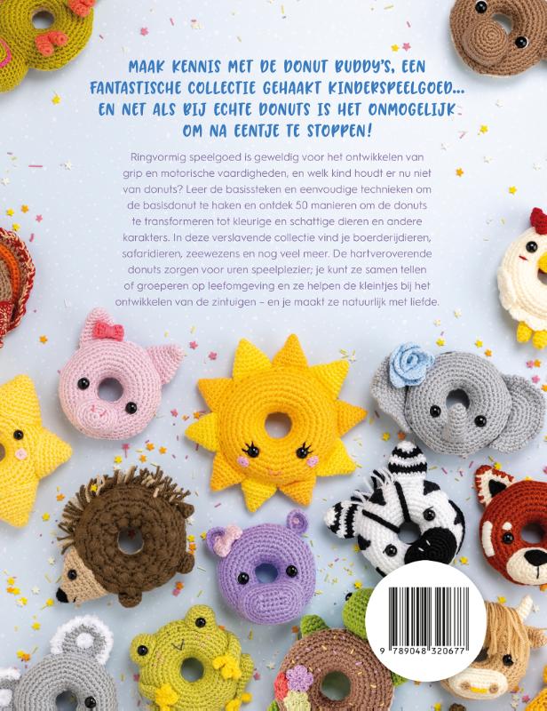 Gehaakte Donutvriendjes achterkant