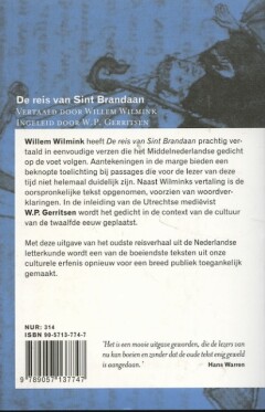 De reis van Sint Brandaan / Aula achterkant