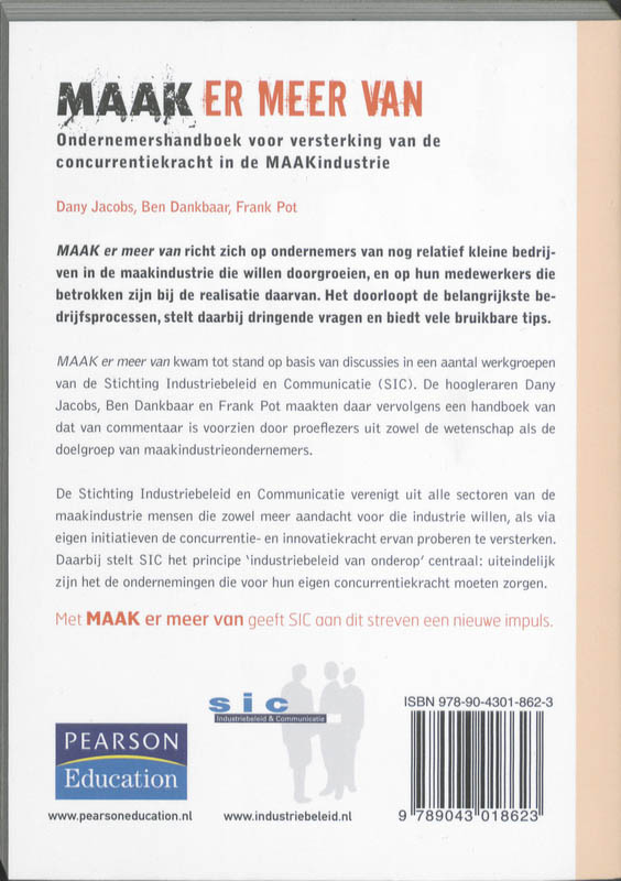 Maak Er Meer Van achterkant
