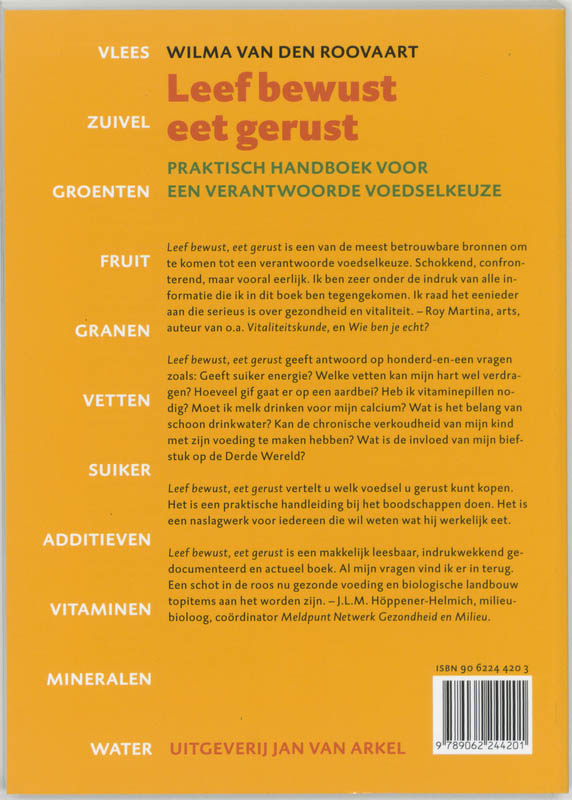 Leef Bewust Eet Gerust Leef Bewust Eet Gerust achterkant