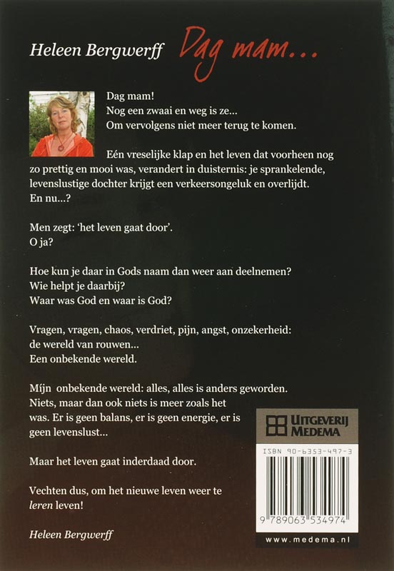 Dag mam... / Telos achterkant