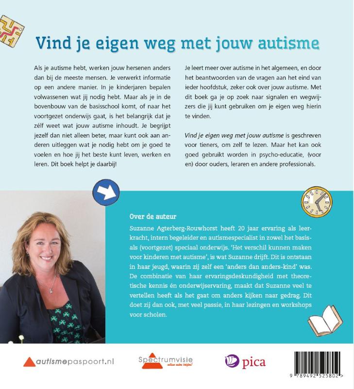 Vind je eigen weg met jouw autisme achterkant