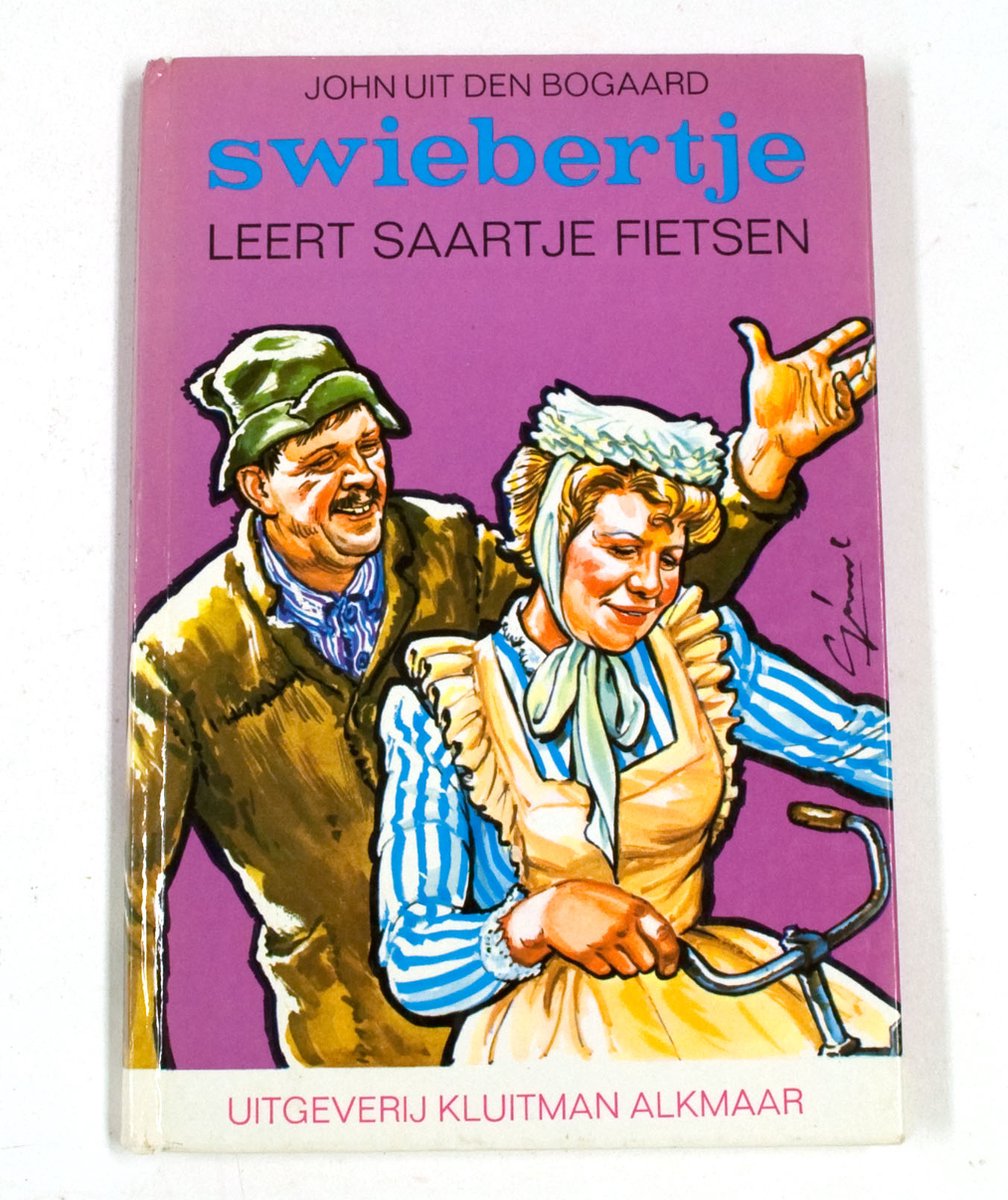 Swiebertje leert Saartje fietsen