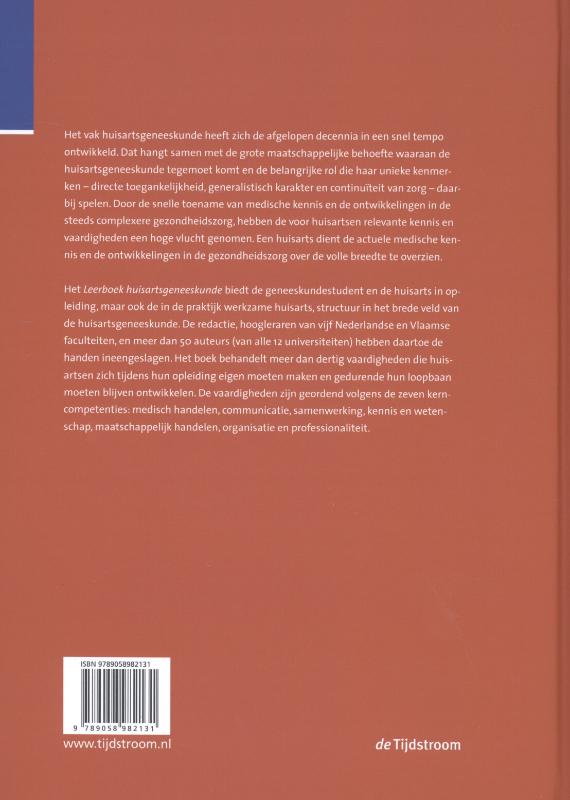 Leerboek huisartsgeneeskunde achterkant