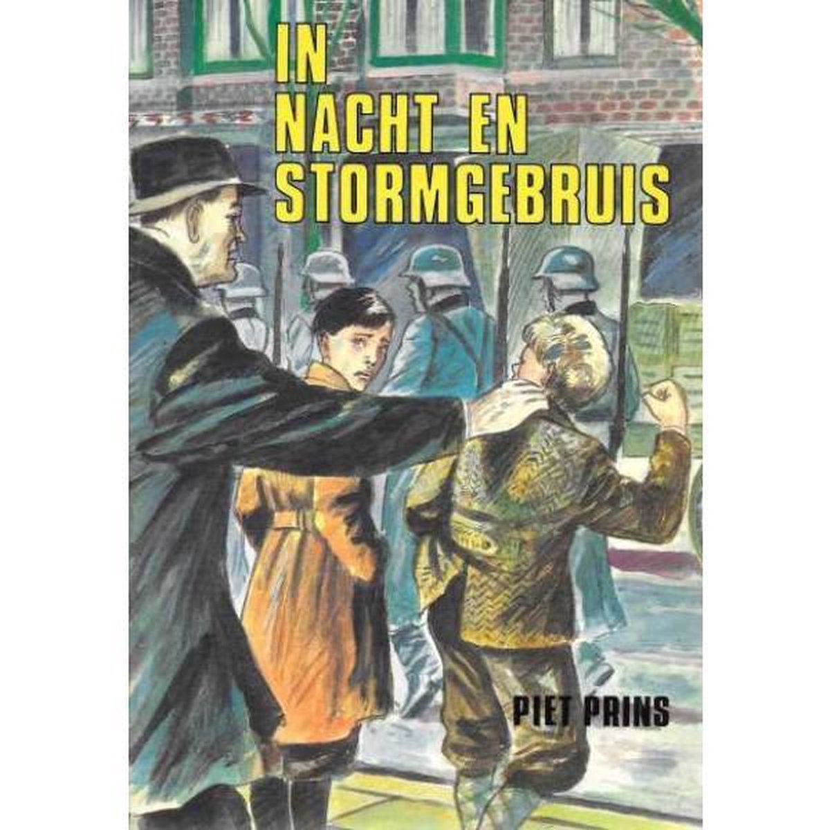 In nacht en stormgebruis
