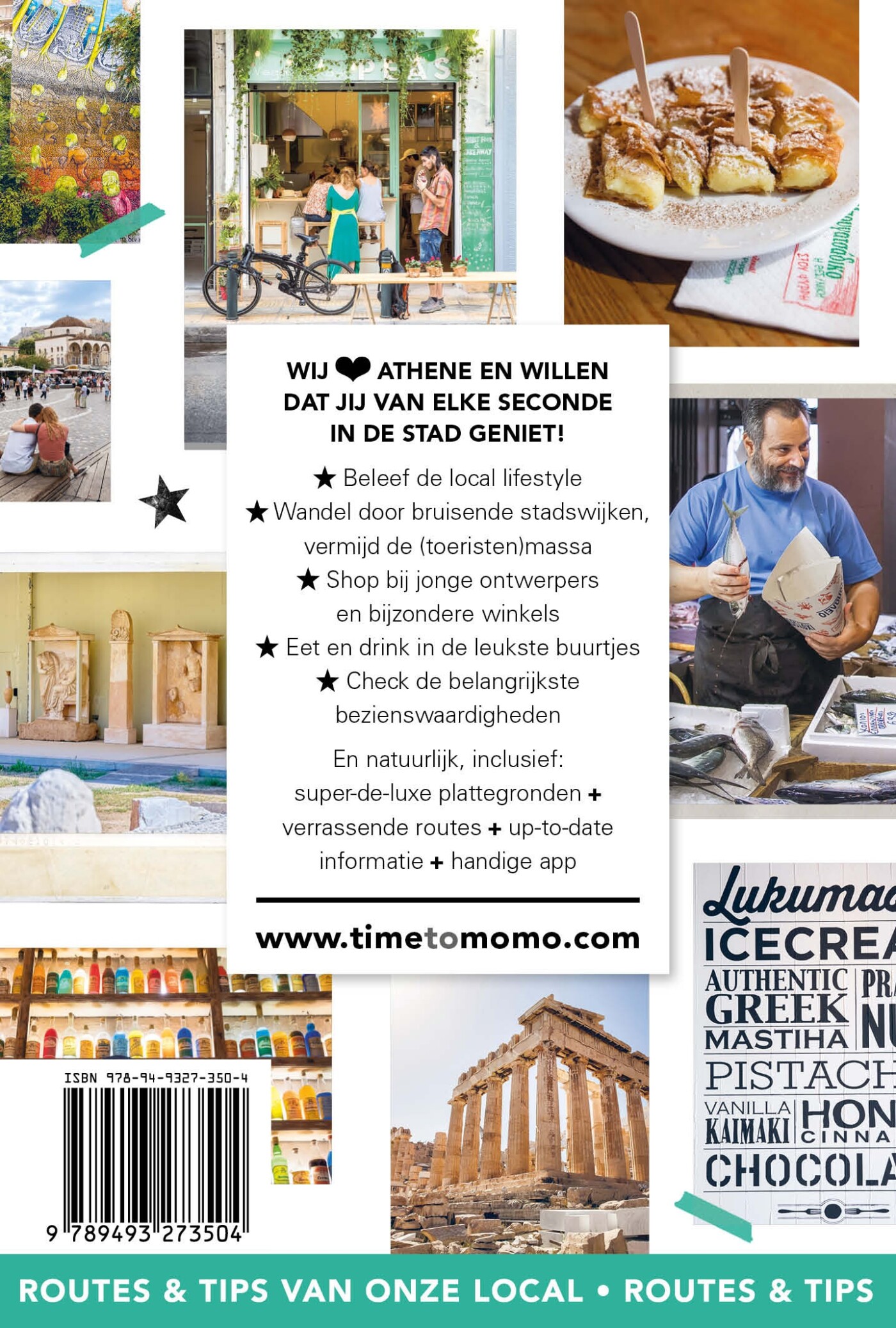 Athene / Time to momo achterkant