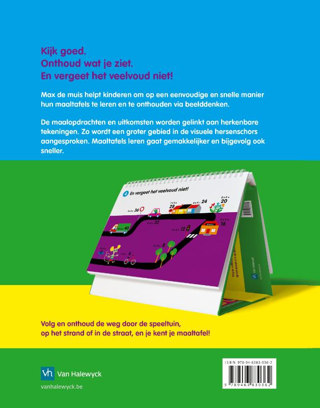 Max en de maaltafels achterkant