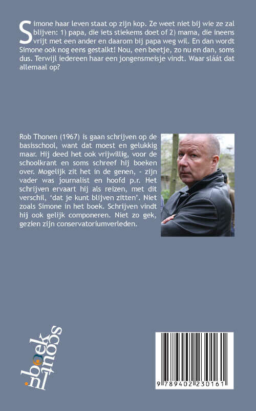 Simon met een e achterkant
