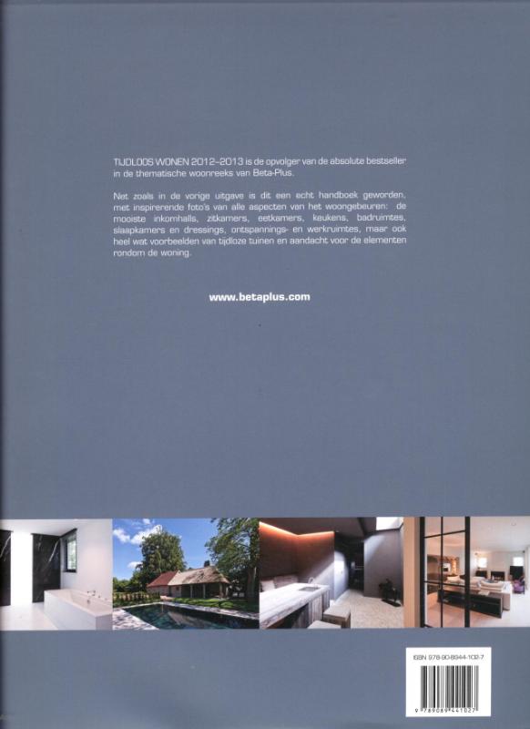 Tijdloos Wonen Handboek 2012-2013 achterkant